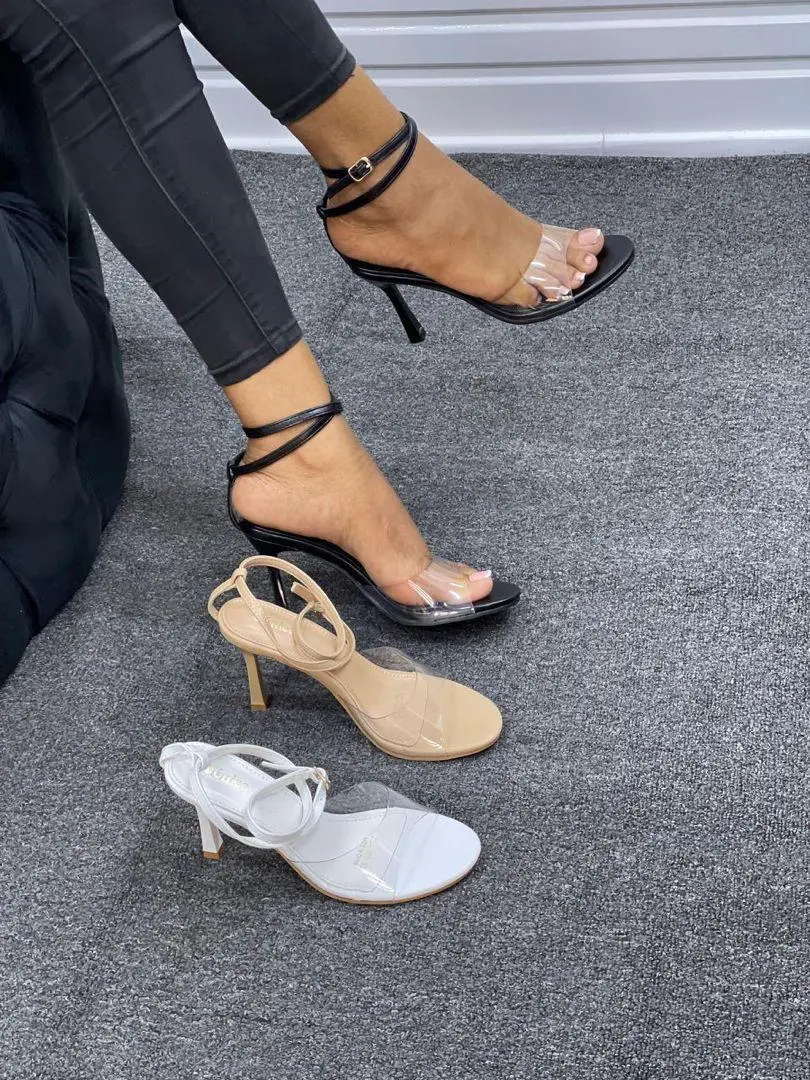 Image 2 of Open clear heels