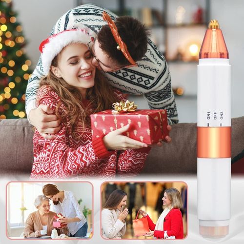 Image 4 of 2 in 1 Rechargeable flawless duo perfect  shaver for facebodyeyebrows hair removal