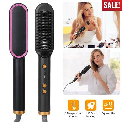 Hair straightener Brush.