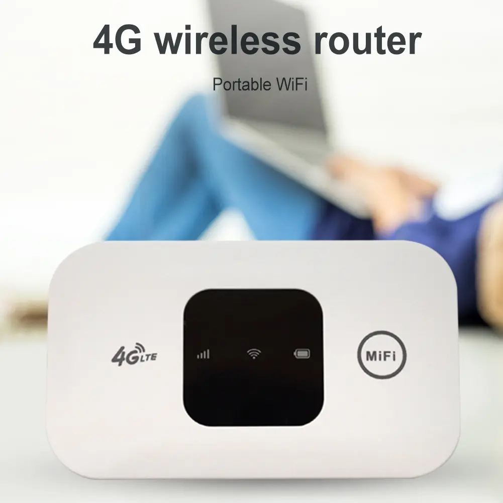 Image 2 of 4g lte mobile wifi router with sim card slot